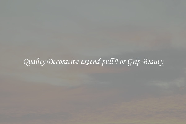 Quality Decorative extend pull For Grip Beauty