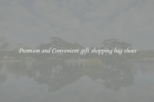 Premium and Convenient gift shopping bag shoes